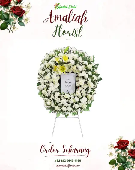 Krans Bunga Duka Rumah Duka Elisabeth Bekasi